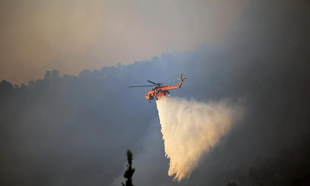 Φωτιά στην Αιτωλοακαρνανία: Μεγάλη κινητοποίηση της Πυροσβεστικής